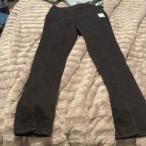 We the free double Dutch split skinny size small black